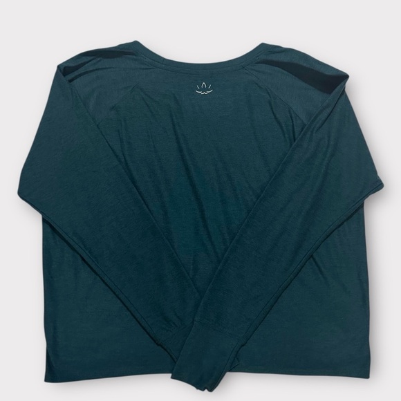 Beyond Yoga Featherweight Daydreamer Pullover - Blue Gem Heather SMALL - Picture 6 of 6